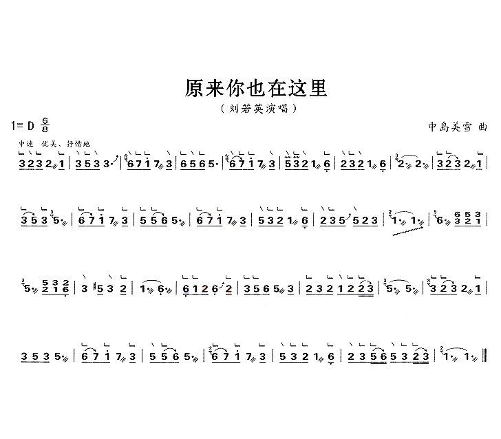 刘若英《原来你也在这里》